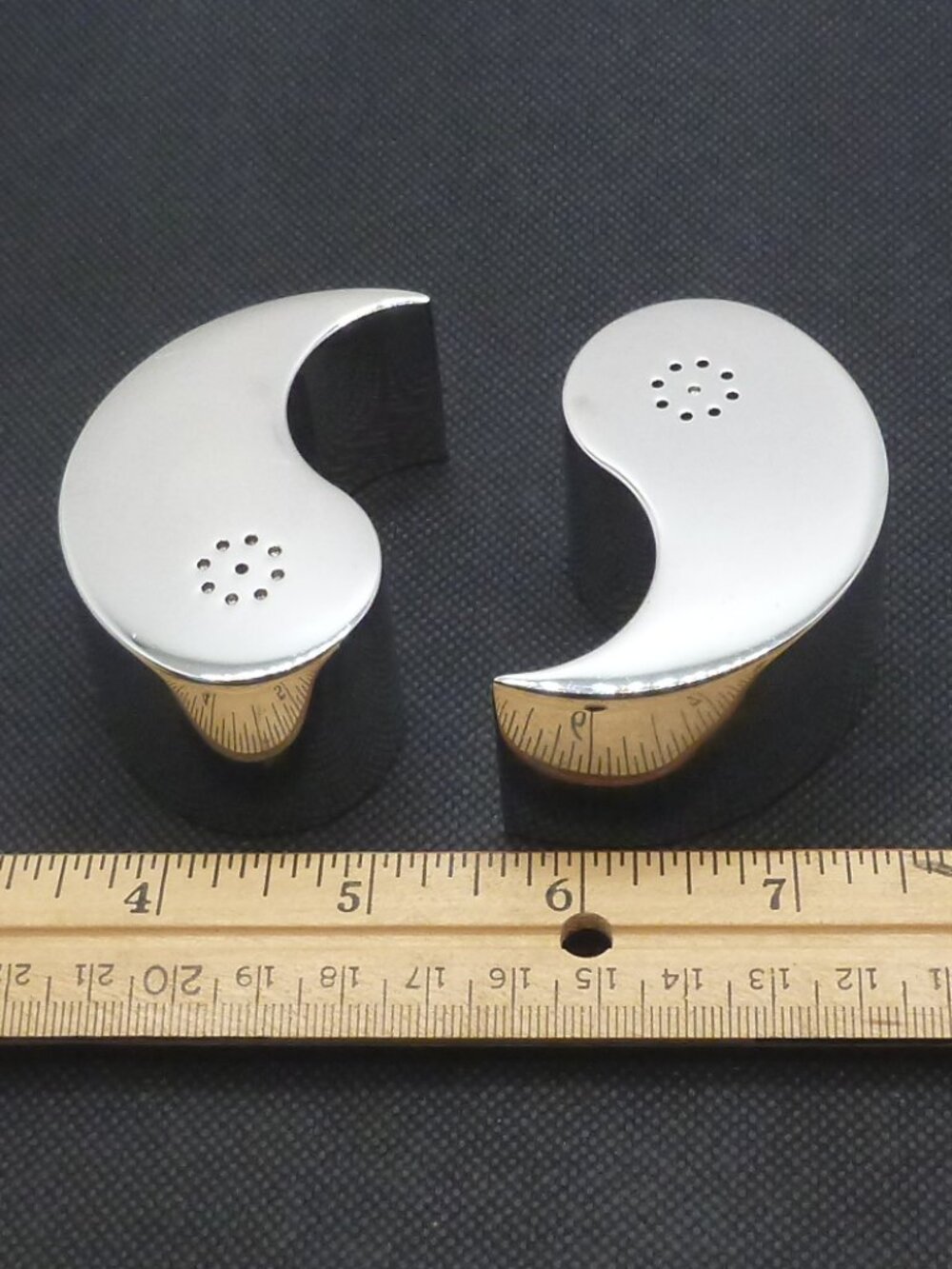 Yin and Yang Salt and Pepper Shakers